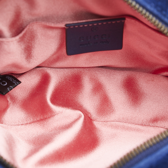 Pre-Loved Gucci GG Marmont Velvet Matelasse Belt Bag - Picture 5 of 10